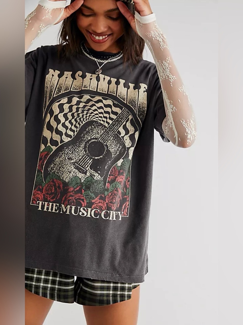 Girl Dangerous x Free People Nashville tee